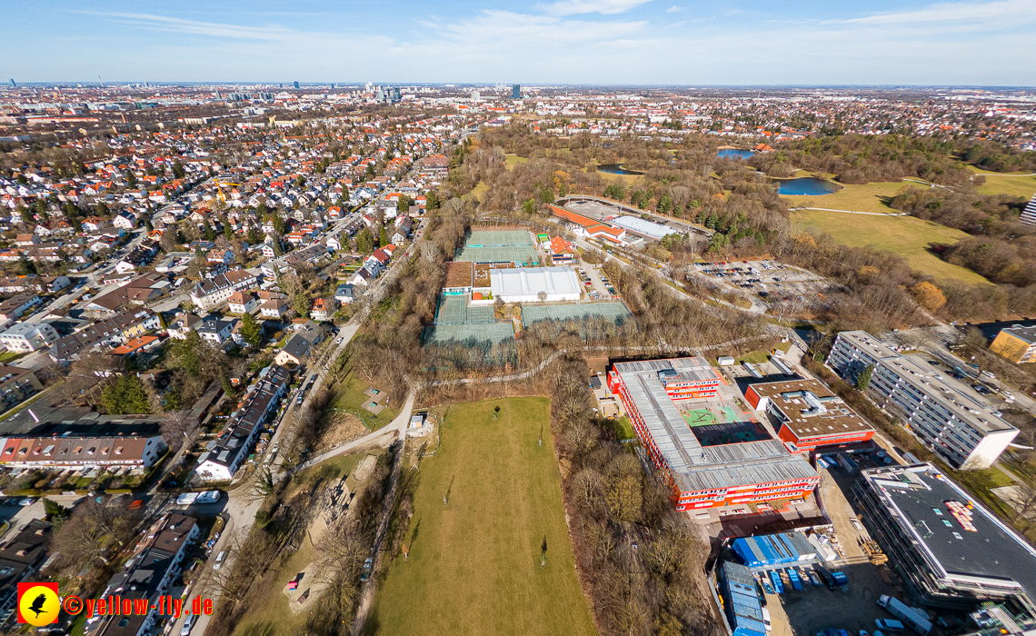 20.02.2023 - Baustelle zur Grundschule am Strehleranger in Neuperlach